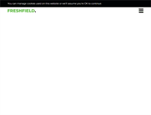 Tablet Screenshot of freshfield.com